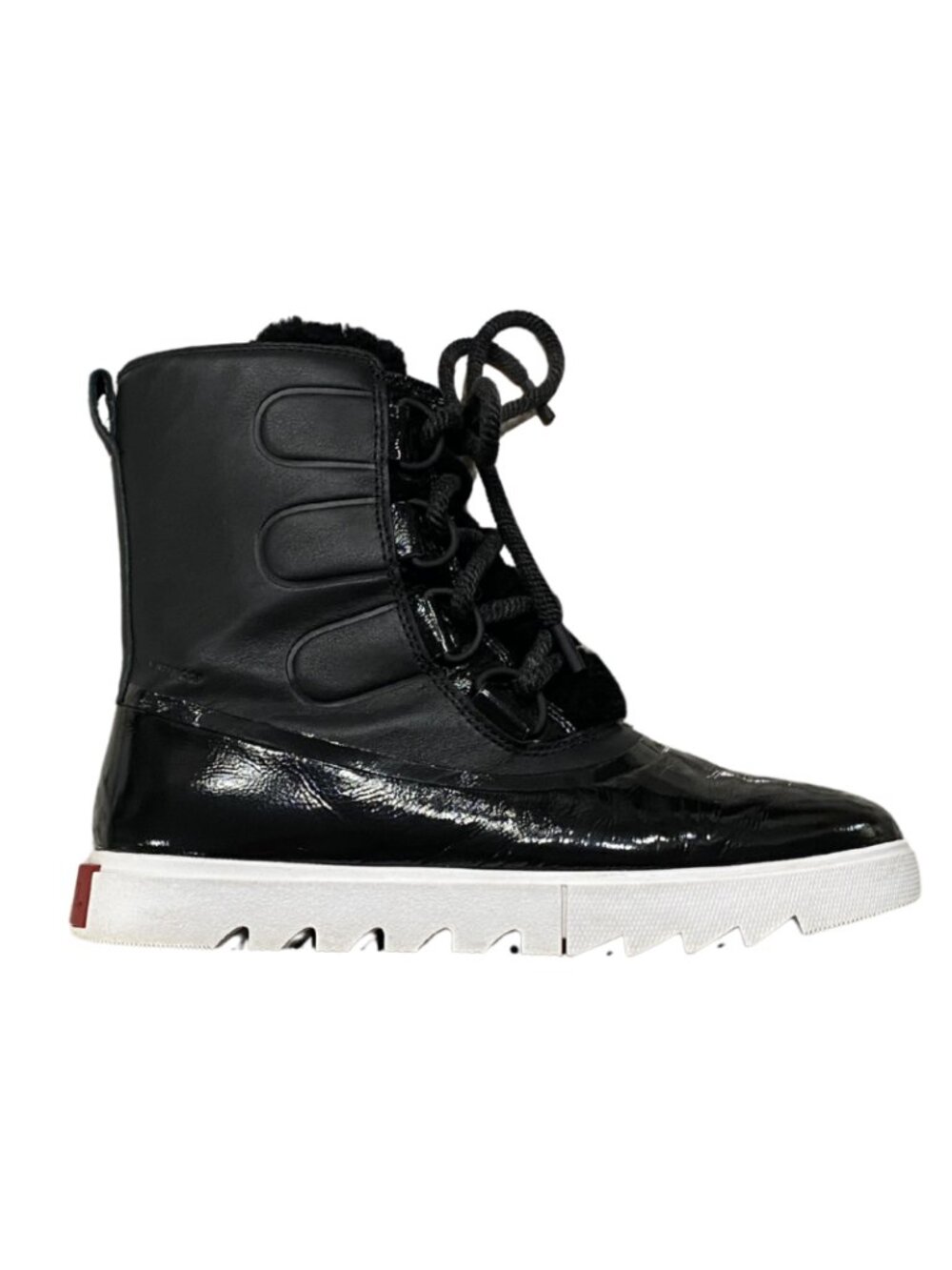 Sorel Joan Of Arctic Next Lite Waterproof Black Lace-Up Boot Women's Size 9M